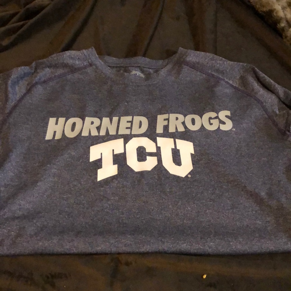 TCU horn frog shirt